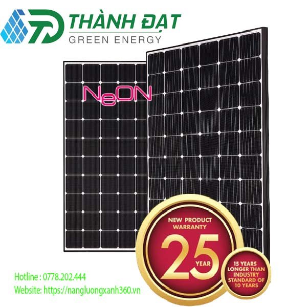 Tấm Pin mặt trời LG NeON®2 - LG340N1C-V5 (340W)