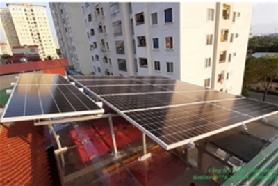 Lắp Đặt Điện Năng Lượng Mặt Trời Hoà Lưới 5,4KW Tại Hà Nội