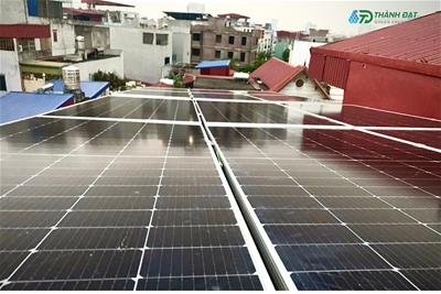 Hoàn thiện hệ thống điện mặt trời 10KW cho hộ gia đình tại Ngô Quyền - Hải Phòng