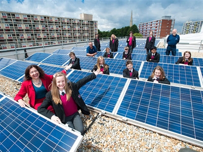 Lắp đặt điện năng lượng mặt trời cho trường học, bệnh viện