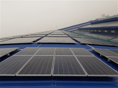  Lắp đặt điện mặt trời 2,5 MW tại Mỹ Hào - Hưng Yên